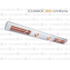 Infrarot-Heizstrahler Solamagic 2800 Licht Wärme-Kombi